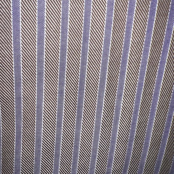 Robert Graham Long Sleeve Button Down Striped Shirt purple floral cuffs Sz MD - Picture 6 of 8